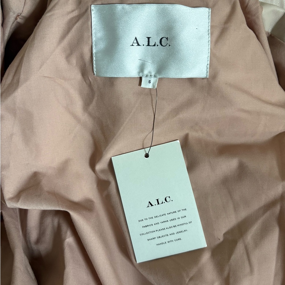 NWT ALC Liam Puffer Faux Leather Women's Jacket - Picture 7 of 8